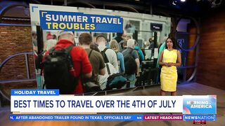 The best times to travel over July Fourth weekend | Morning in America