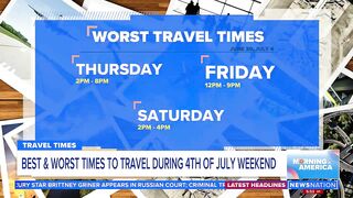 The best times to travel over July Fourth weekend | Morning in America