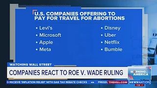 US companies offering to pay for travel for abortions | Morning in America