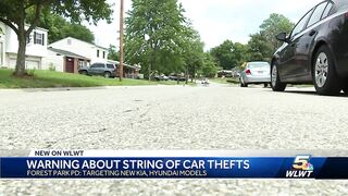 Forest Park police seeing rise in thefts targeting specific car models