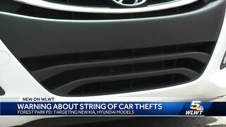 Forest Park police seeing rise in thefts targeting specific car models