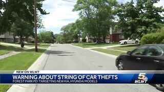 Forest Park police seeing rise in thefts targeting specific car models