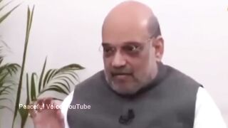 Amit Shah Funny Slip OF Tongue | Amit Shah Troll | Amit Shah funny Video @Peaceful Voice