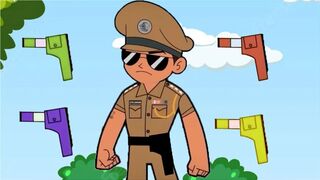 Little Singham Wrong Heads Puzzle | Little Singham Cartoon | Celebrity Trendbiz