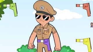 Little Singham Wrong Heads Puzzle | Little Singham Cartoon | Celebrity Trendbiz