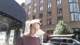 Tony Hawk talks about best celebrity skateboarders, Bam Margera, The Simpsons and more in NYC!