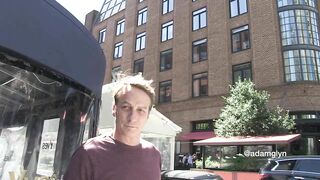 Tony Hawk talks about best celebrity skateboarders, Bam Margera, The Simpsons and more in NYC!