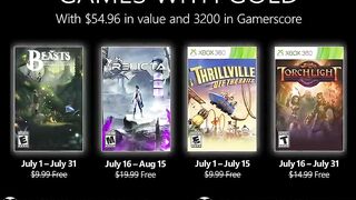 Xbox - July 2022 Games with Gold