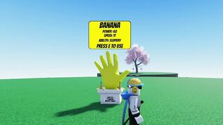 Creating The Banana Glove in Slap Battles