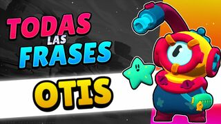 TODAS las FRASES de OTIS | BRAWL STARS