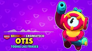 TODAS las FRASES de OTIS | BRAWL STARS