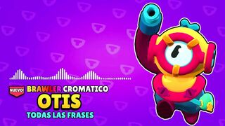 TODAS las FRASES de OTIS | BRAWL STARS