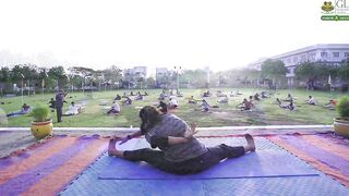 Glimpse of International Yoga Day | GLA University, Mathura