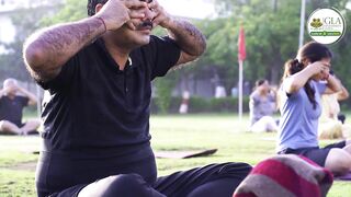 Glimpse of International Yoga Day | GLA University, Mathura