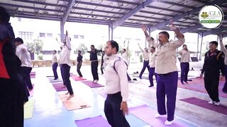 Glimpse of International Yoga Day | GLA University, Mathura