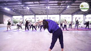 Glimpse of International Yoga Day | GLA University, Mathura