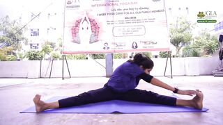 Glimpse of International Yoga Day | GLA University, Mathura