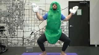 Pickle Yoga | Featuring The Pickle Suit Guy