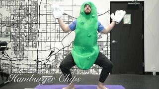 Pickle Yoga | Featuring The Pickle Suit Guy