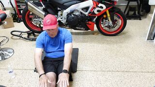 Stretching for the Bike! Senior Motorcycle Rider Exercises HD 1080p