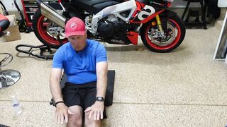 Stretching for the Bike! Senior Motorcycle Rider Exercises HD 1080p