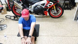 Stretching for the Bike! Senior Motorcycle Rider Exercises HD 1080p