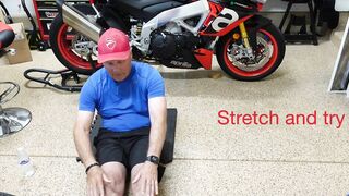 Stretching for the Bike! Senior Motorcycle Rider Exercises HD 1080p