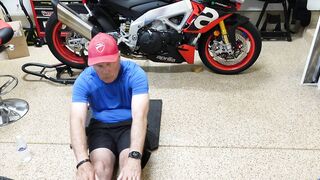 Stretching for the Bike! Senior Motorcycle Rider Exercises HD 1080p