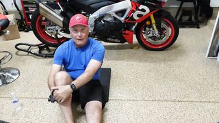 Stretching for the Bike! Senior Motorcycle Rider Exercises HD 1080p