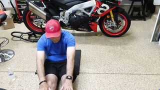 Stretching for the Bike! Senior Motorcycle Rider Exercises HD 1080p