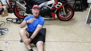 Stretching for the Bike! Senior Motorcycle Rider Exercises HD 1080p