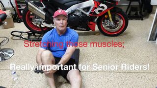 Stretching for the Bike! Senior Motorcycle Rider Exercises HD 1080p