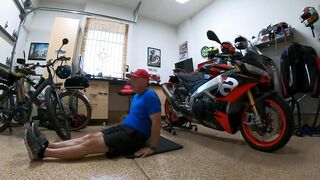 Stretching for the Bike! Senior Motorcycle Rider Exercises HD 1080p