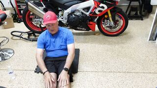 Stretching for the Bike! Senior Motorcycle Rider Exercises HD 1080p