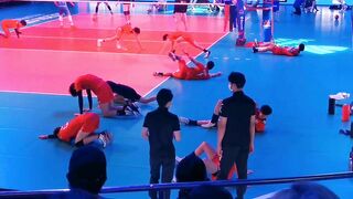 YUKI ISHIKAWA & YUJI NISHIDA WARM UP STRETCHING and PLAYERS INTRO JAPAN???????? vs SLOVENIA????????