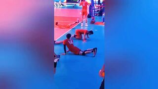 YUKI ISHIKAWA & YUJI NISHIDA WARM UP STRETCHING and PLAYERS INTRO JAPAN???????? vs SLOVENIA????????