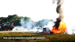 Het boerenprotest escaleert