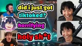 Toast shocks Tarik and Michael reeves with tiktok tricks