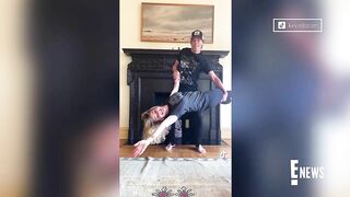 Kevin Bacon & Kyra Sedgwick Try VIRAL Footloose Challenge | E! News