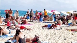 Beach Bogadell/ Barcelona beach walk