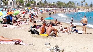 Beach Somorrostro/ Barcelona beach walk ????????walking Spain best beaches