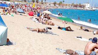 Beach Somorrostro/ Barcelona beach walk ????????walking Spain best beaches