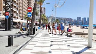 BENIDORM ???????? LEVANTE BEACH JULY 2022 Costa Blanca SPAIN Walking Tour 4K