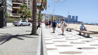 BENIDORM ???????? LEVANTE BEACH JULY 2022 Costa Blanca SPAIN Walking Tour 4K