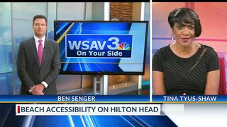 Hilton Head citizen helps create accessible beach view