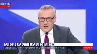 Exclusive footage of migrants landing at Dungeness Beach in Kent | Brazier reacts