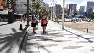 BENIDORM ???????? LEVANTE BEACH JUNE 2022 Costa Blanca Spain Walking Tour 4K