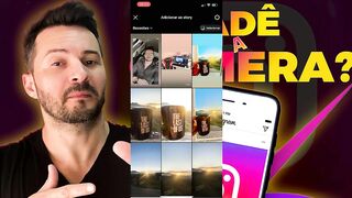 Instagram NÃO POSTA FOTO nos Stories - CÂMERA NÃO ABRE [ Resolvido ] ✅✅✅