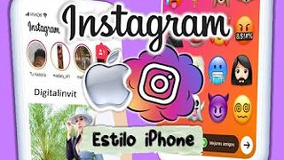 Como tener INSTAGRAM estilo IPHONE en ANDROID con EMOJIS ???? NUEVO INSTAGRAM ESTILO IPHONE 2022