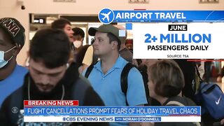 Flight cancellations prompt fears of holiday travel chaos